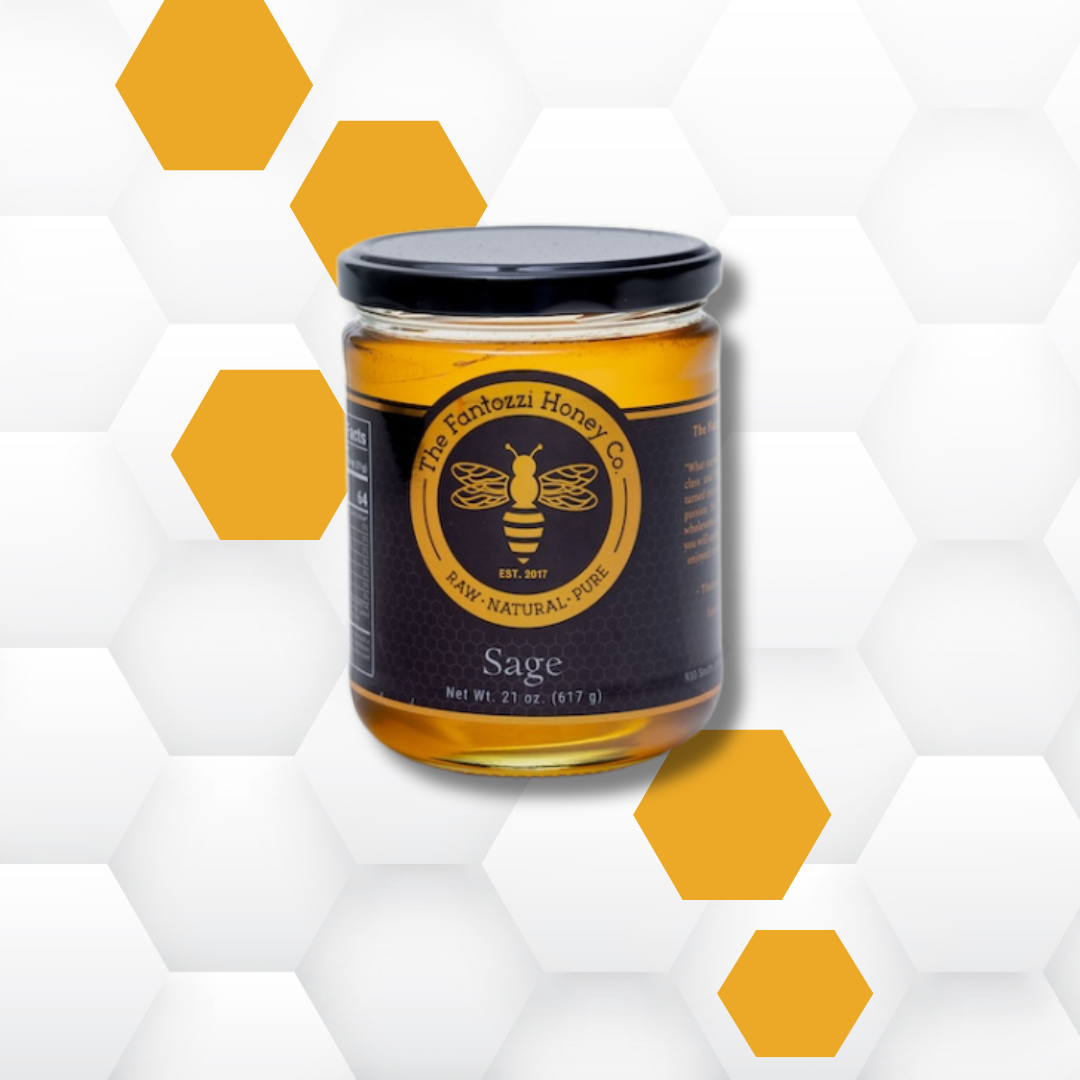 Sage Honey Jar