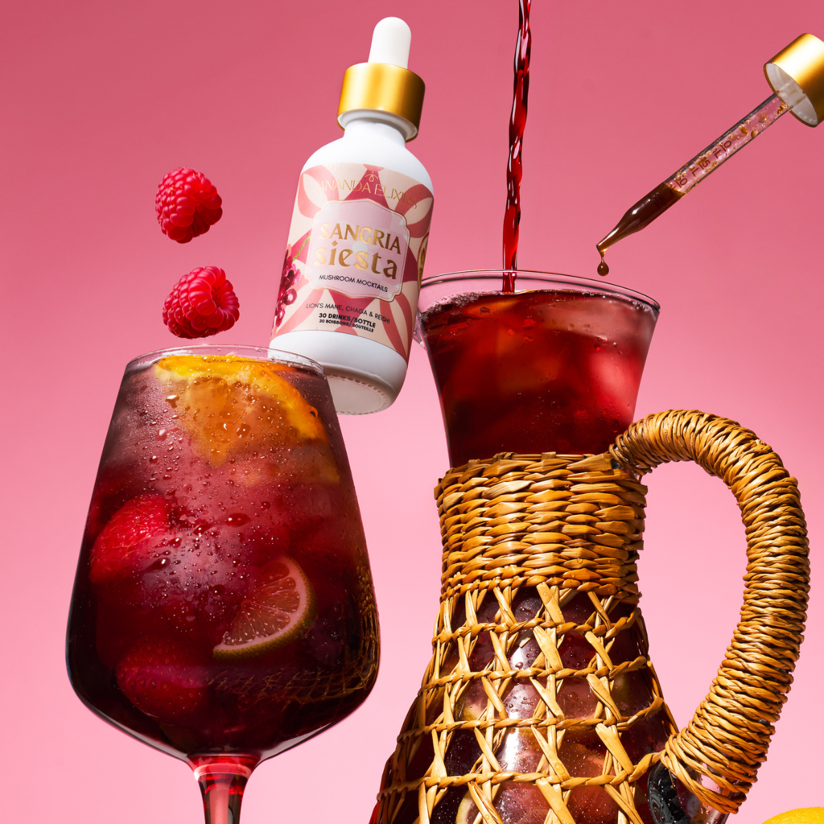 Mushroom Mocktails