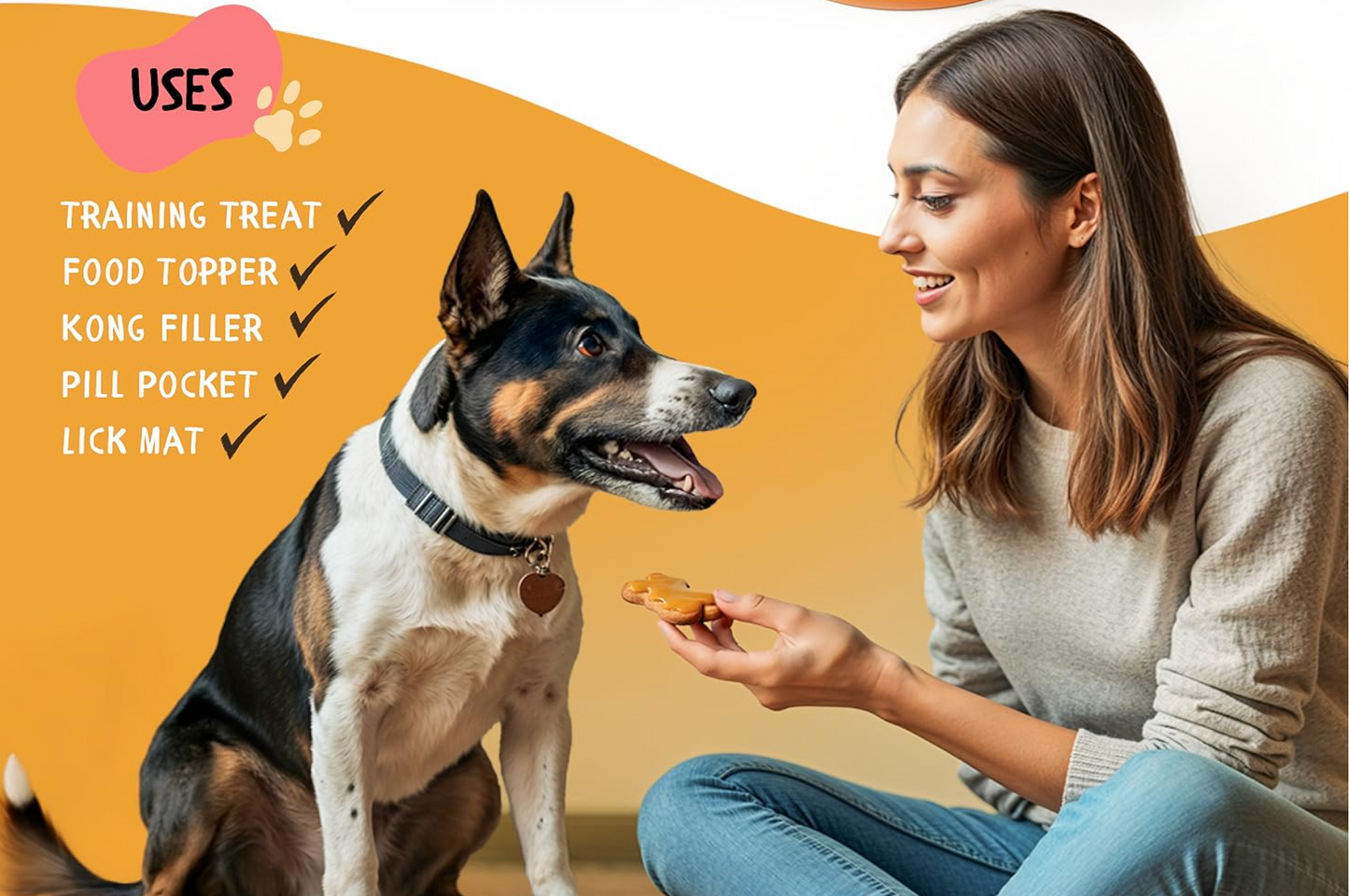 Dog Peanut Butter Bundle with 4oz Pouch (2 Count)
