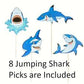 Small Shark Cake Kit (ideal for a small cake & added cupcakes)
