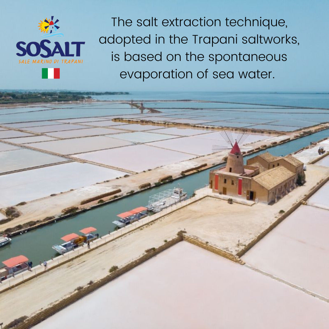 SoSalt Coarse Sea Salt from Sicily | Foodservice Bucket 5 kg (11 lb) | All Natural Mediterranean Sea Salt