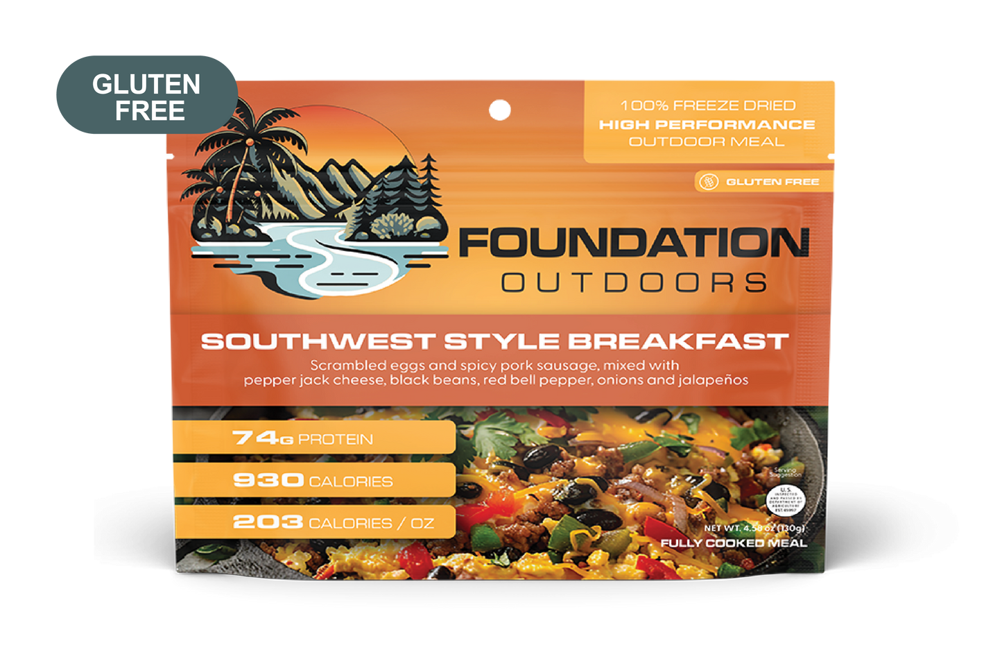 Southwest Style Breakfast Meal