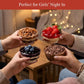 Andy Anand Sugar-Free Cheesecake Sampler, 4 Flavors, 3.7 lb – Keto & Diabetic-Friendly, Strawberry, Blueberry, Triple Chocolate & Turtle