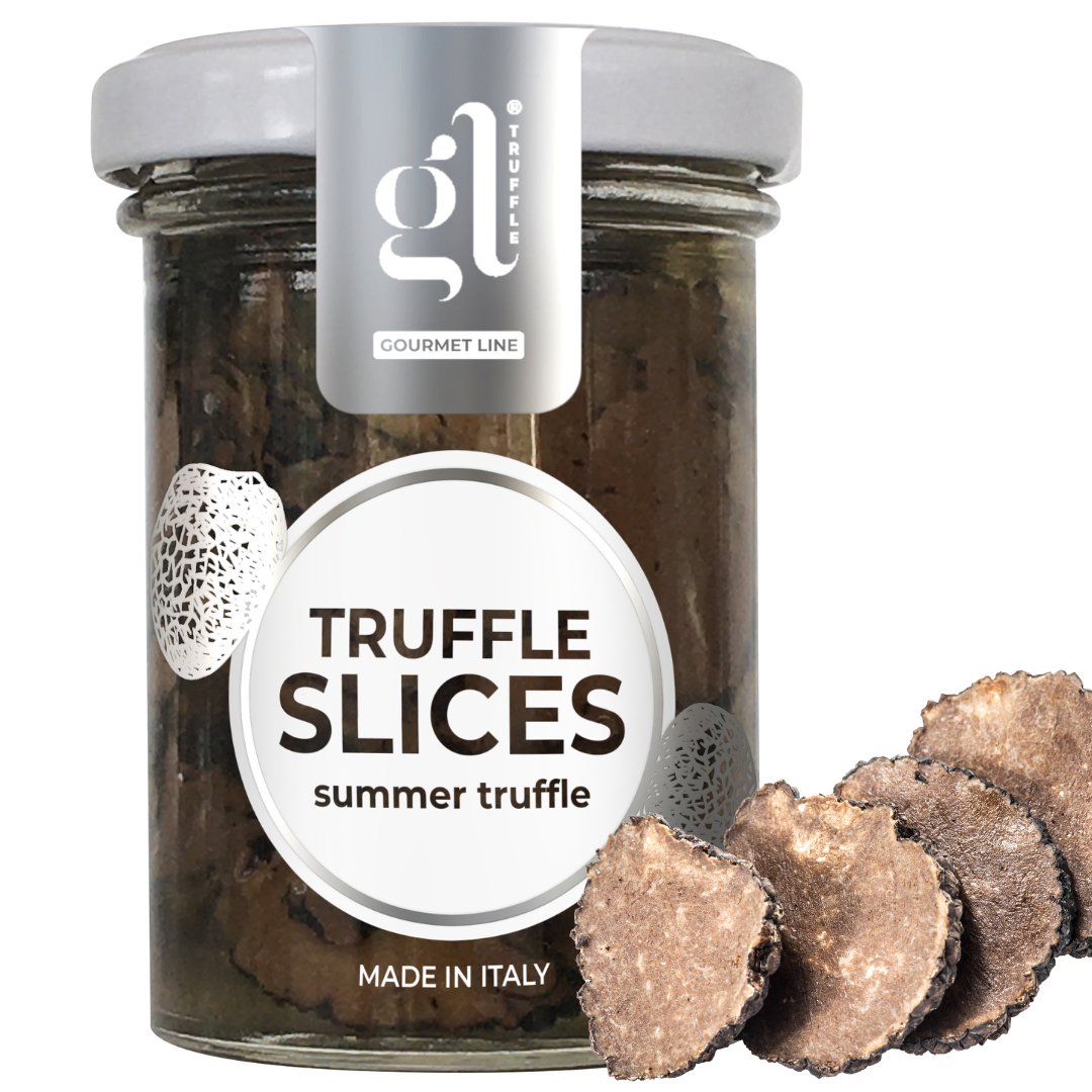 GL Truffle Gourmet, Black Summer Truffle Carpaccio Sliced 85g  (2.99 oz)