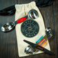 Magnetic Spoons with leveler and Canvas Gift Bag