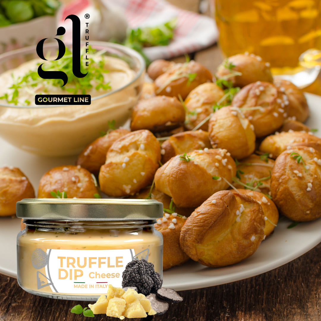 GL Truffle Gourmet & Cheese Dip, Spreadable Gourmet Truffle & Cheese, 7oz