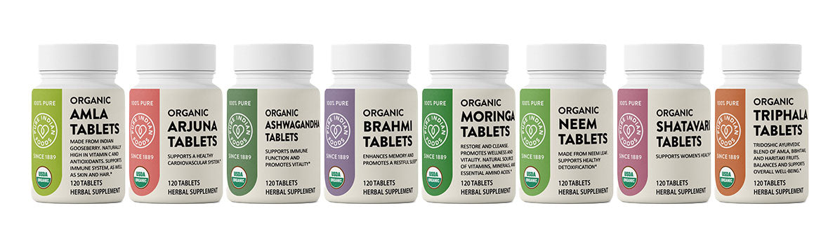 Organic Triphala Tablets (120 ct)