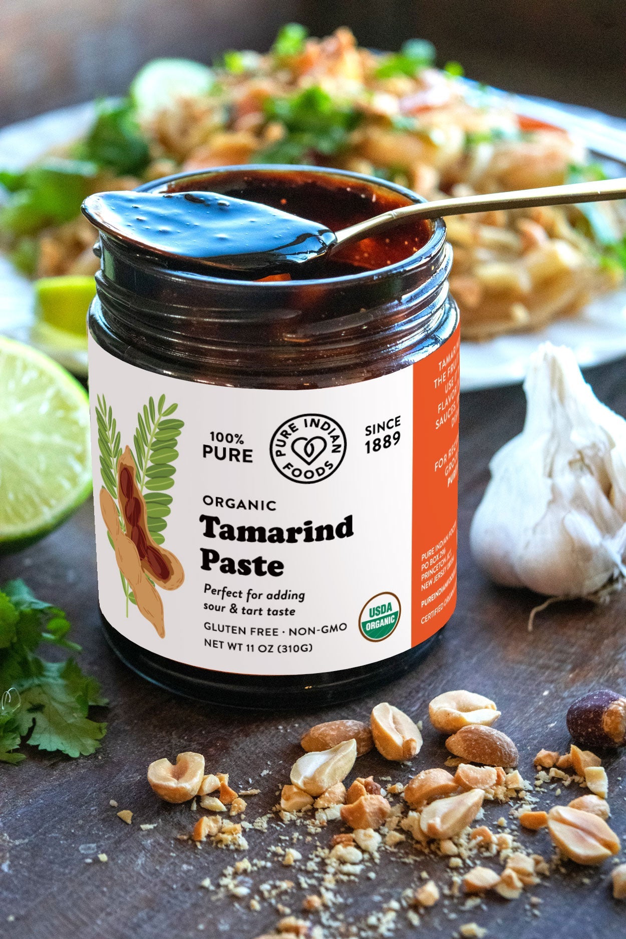 Tamarind Paste, Certified Organic - 11 oz
