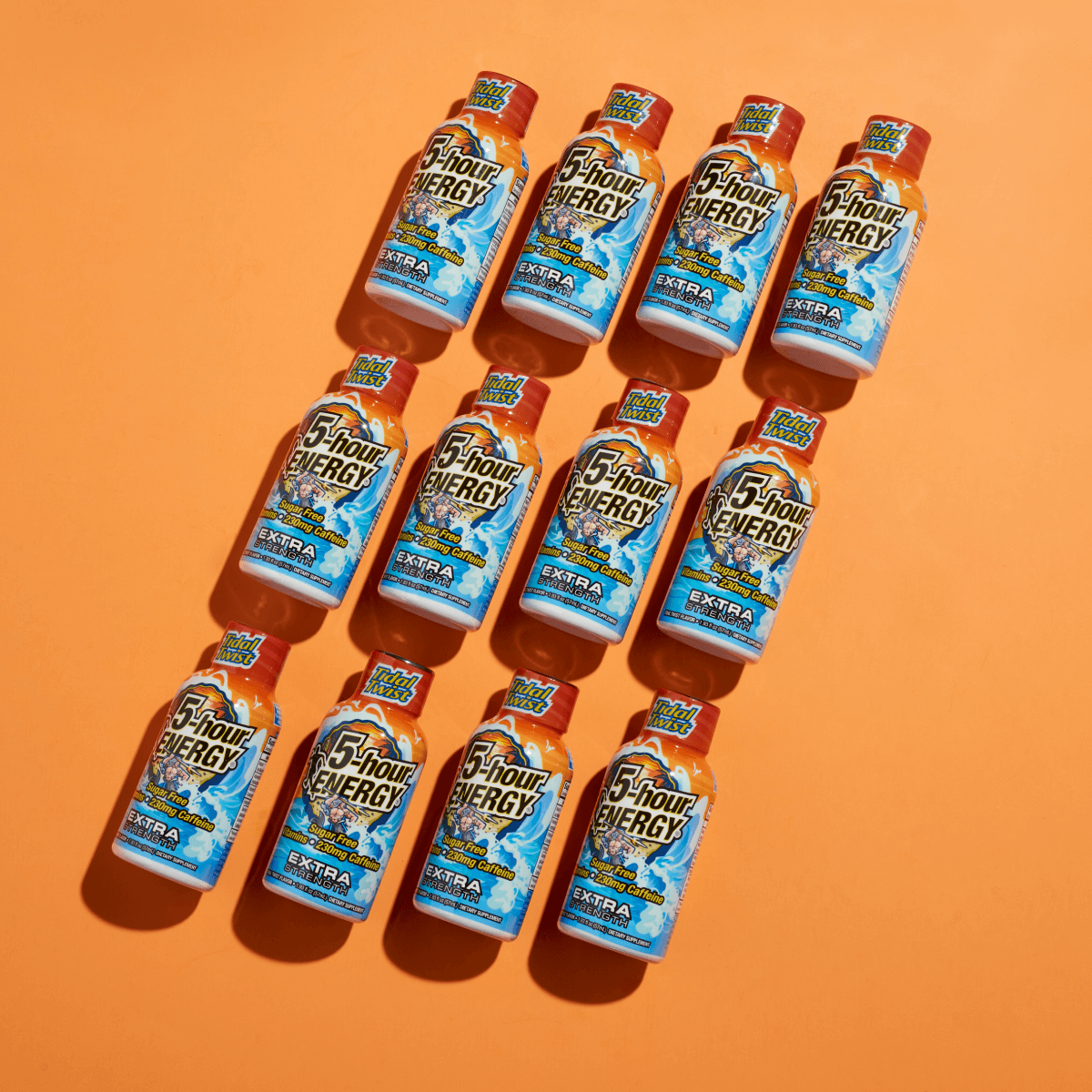 24 Pack 5-hour ENERGY Extra Strength Shots, Tidal Twist Flavor, 1.93 Fl Oz