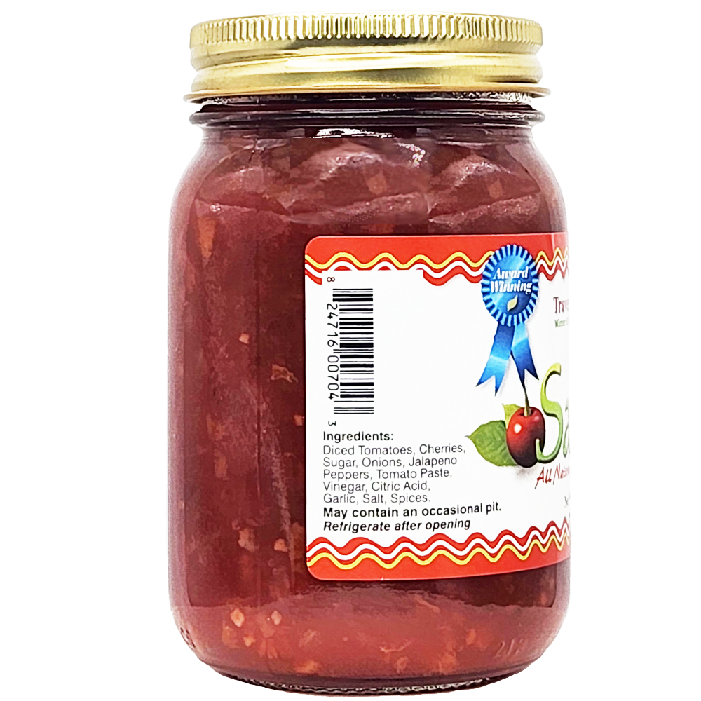 Cherry Salsa - Medium, 16 oz