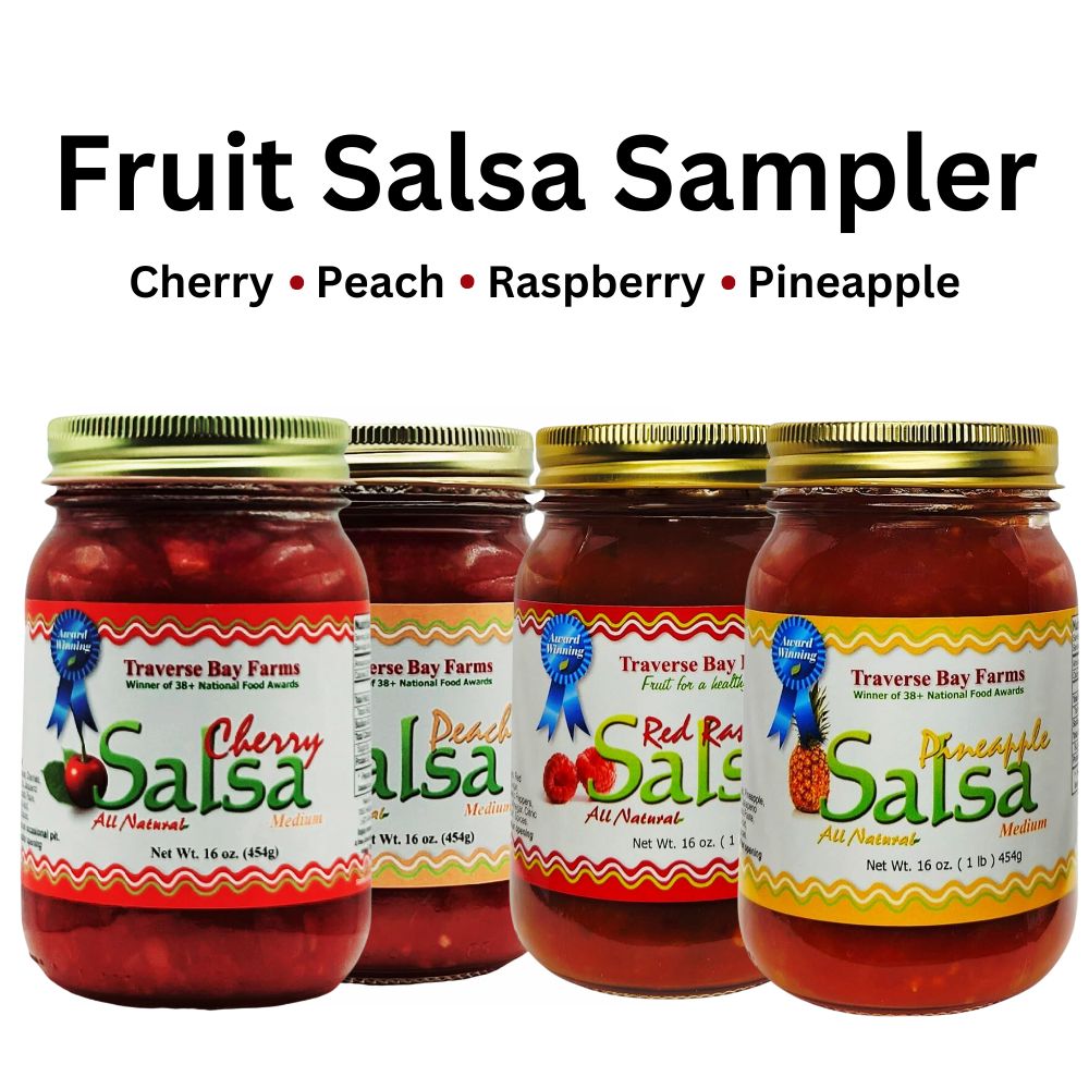 Fruit Salsa Sampler, 4 - 16 oz jars