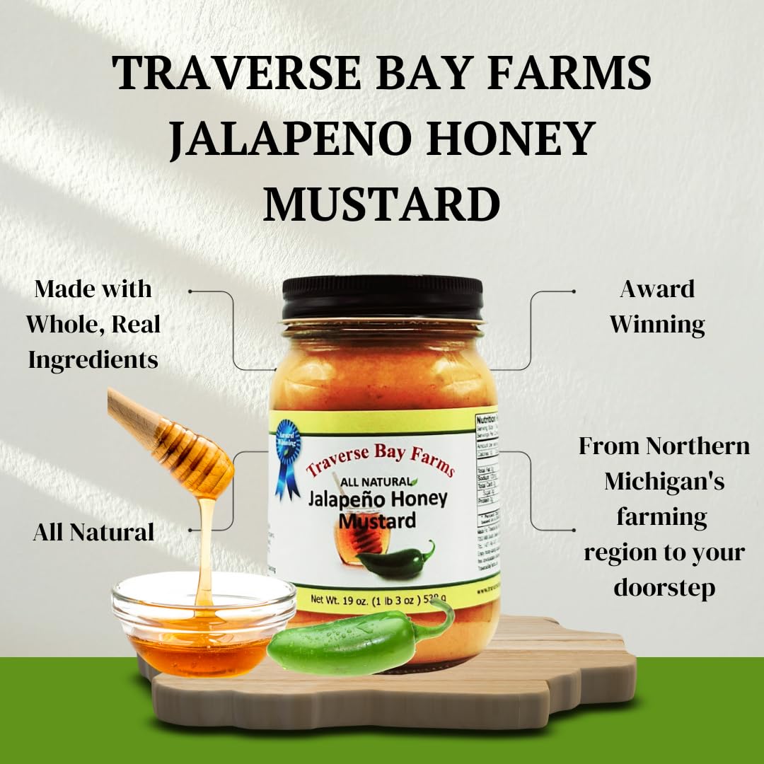 Jalapeno Honey Mustard, 19 oz.