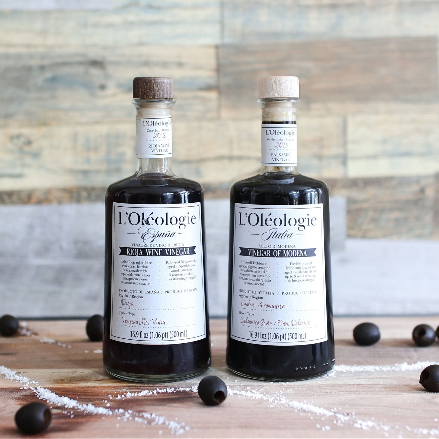 L'Oléologie Aged Vinegar 2 Pack Gift Set (Large)