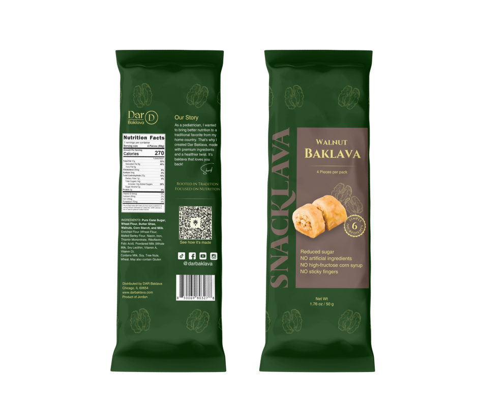 Baklava Walnut - Snacklava®