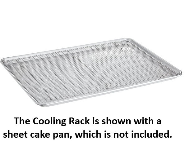 Wire Cooling Rack for Sheet Pans, Heavy Duty Stainless Steel, Two Sizes