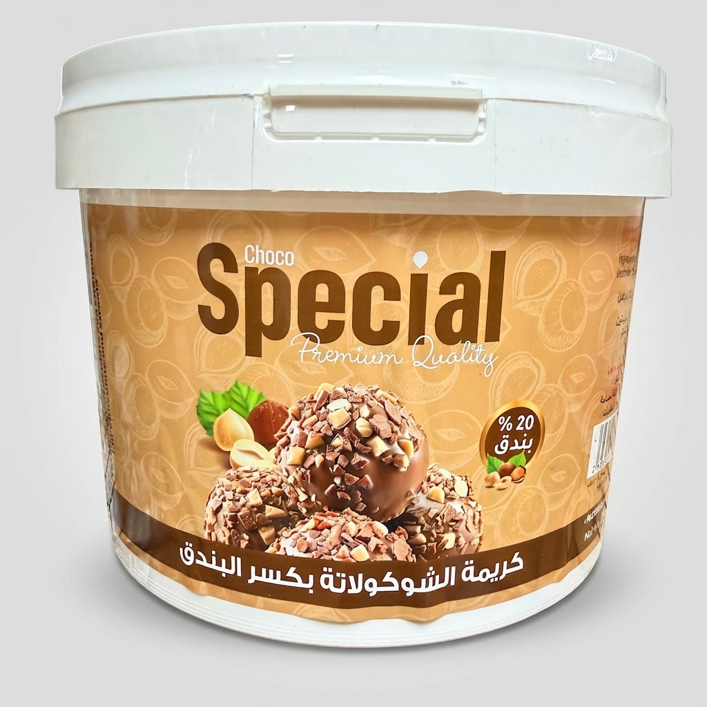 Choco Special Premium Chocolate Hazelnut Cream 5kg - 20% Hazelnut