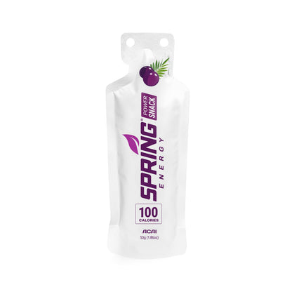 Acai Power Snack (Vegan) 100 Kcal - A Light Energy Gel For Daily Training