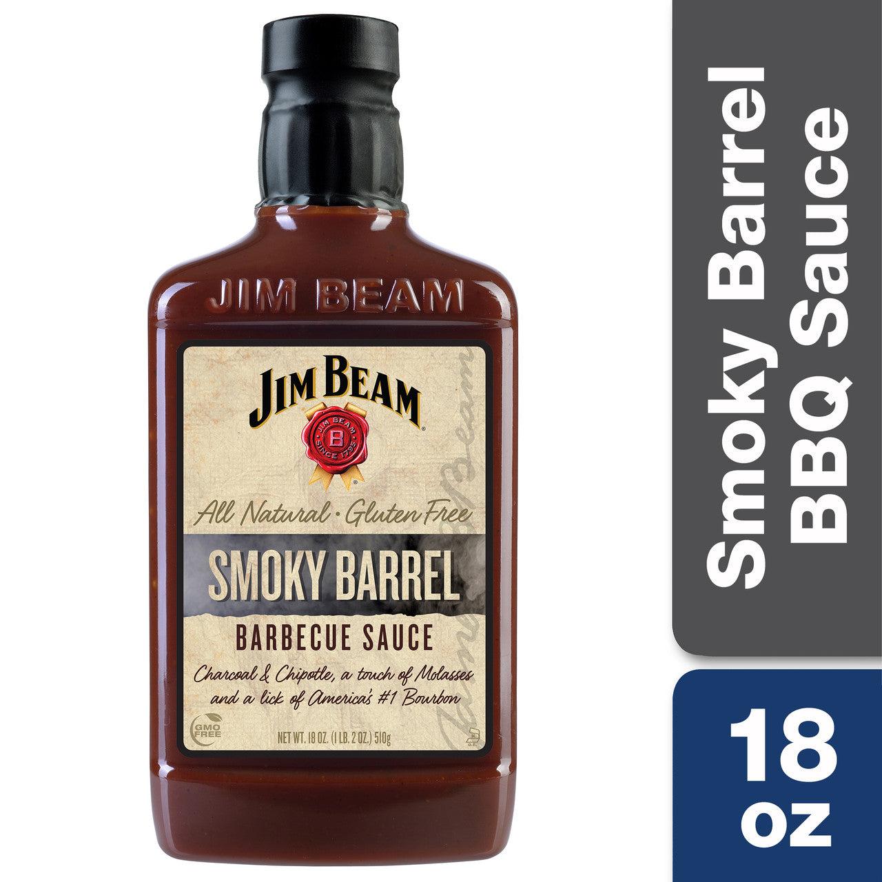 JMBN BBQ/SC SMOKY BARREL ( 6 X 18 OZ   )
