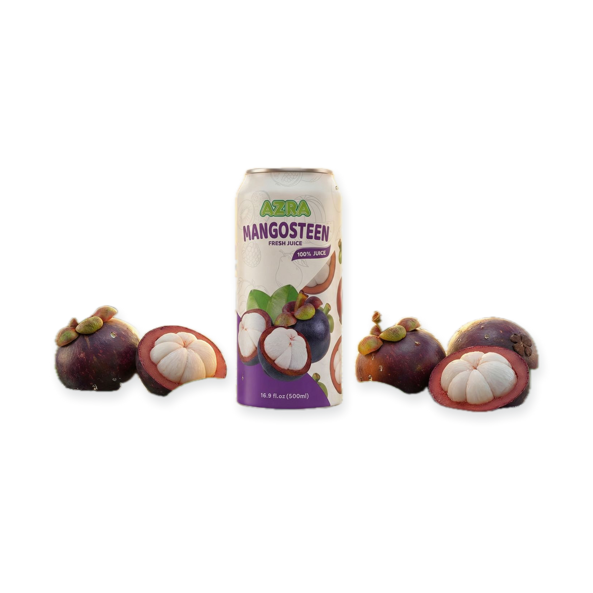 AZRA 100% Juice – 500ml Cans, Zero Sugar Beverages for  Kids & Adults