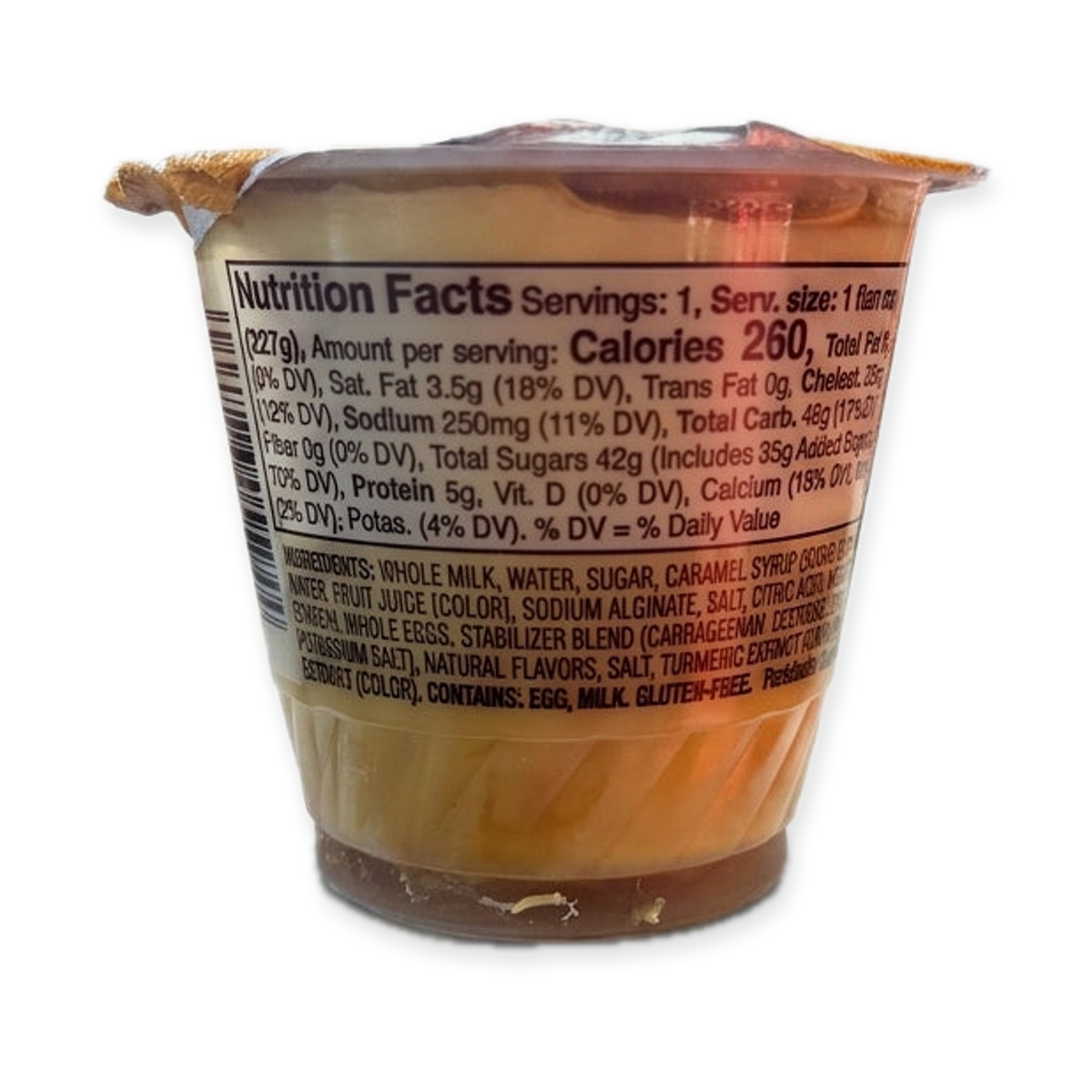 Señor Rico Caramel Flan 8 oz - Authentic Traditional Dessert