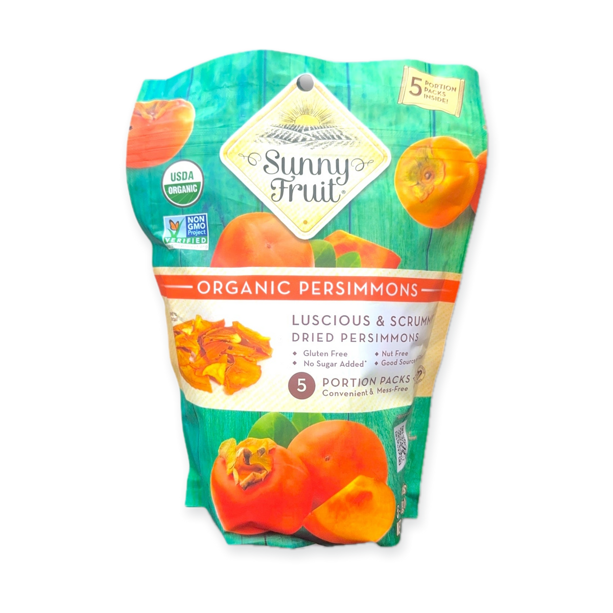 Sunny Fruit Organic Dried Persimmons – Naturally Sweet Snack