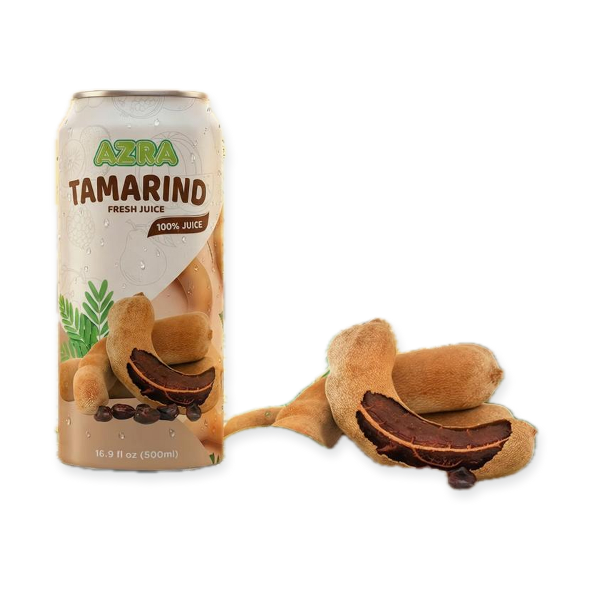 AZRA 100% Juice – 500ml Cans, Zero Sugar Beverages for  Kids & Adults
