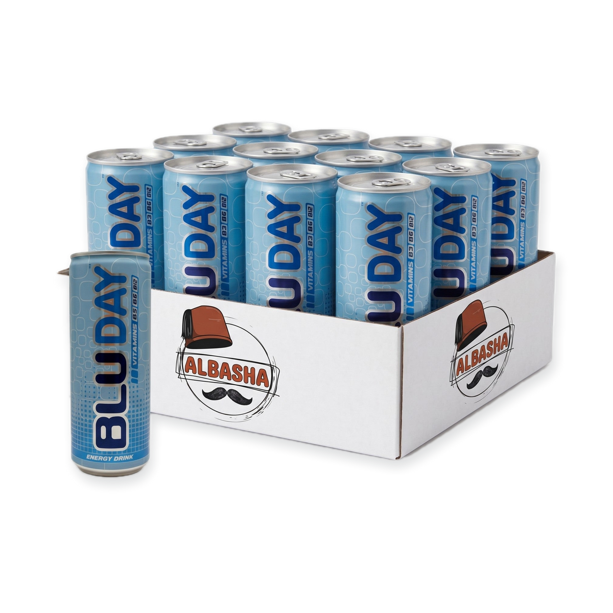 BLU DAY Refreshing Energy Beverage 250ml
