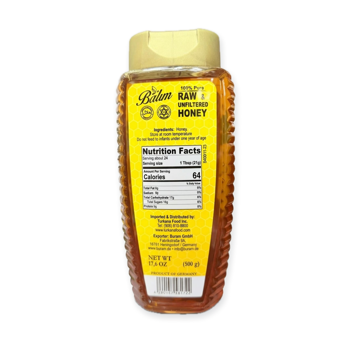 Raw & Unfiltered Honey (500g)