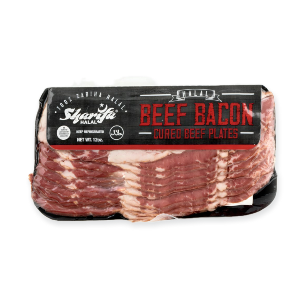 Sharifa Halal Beef Bacon 283G