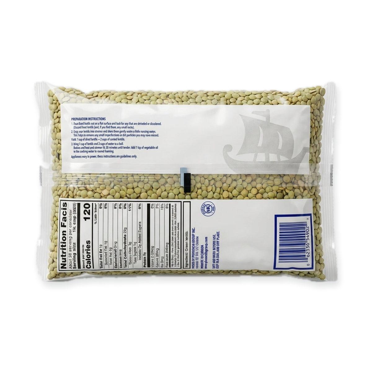 Cedar Phoenicia Large Green Lentils 32 oz - Canadian Premium Quality