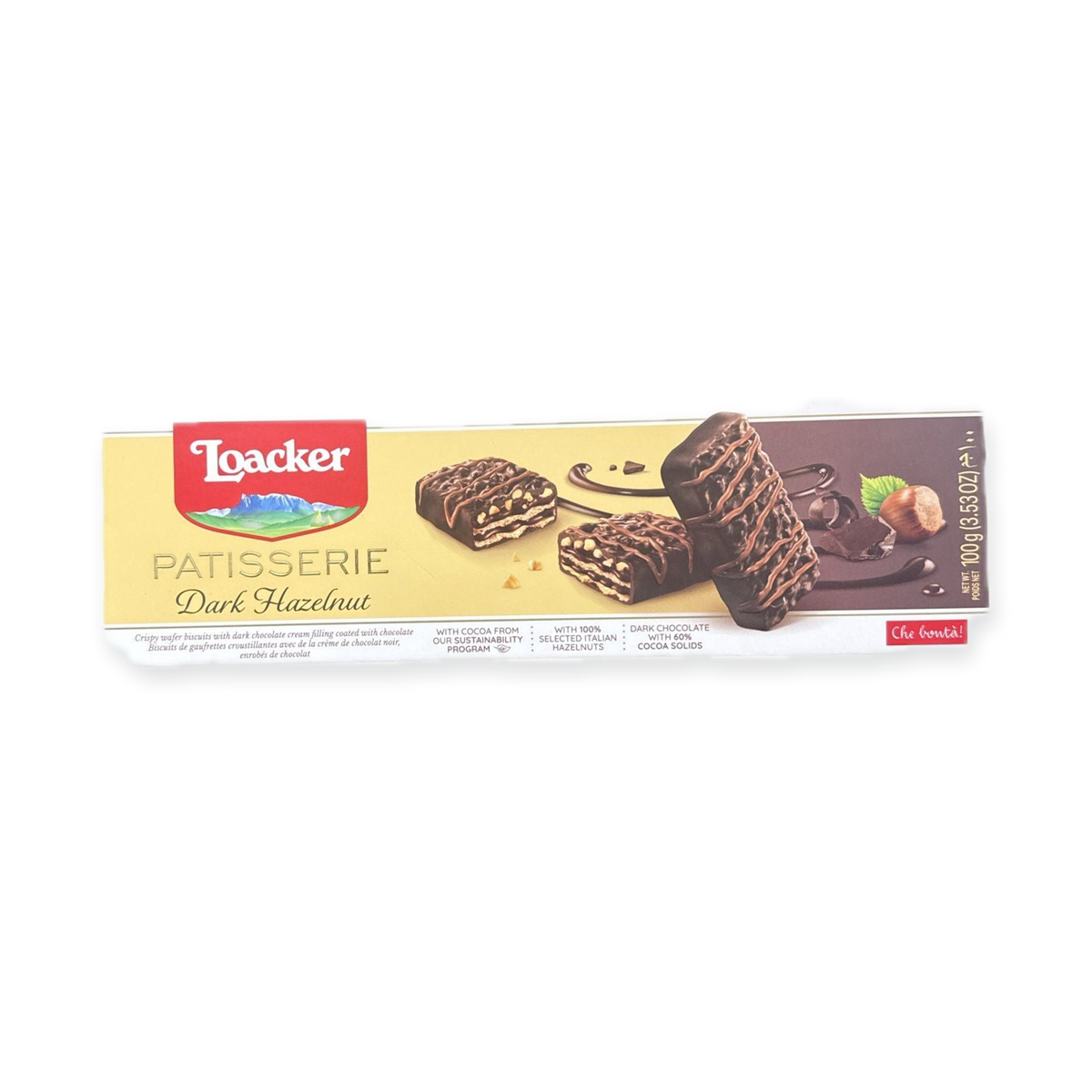 Loacker Patissere Dark Hazelnut Snack