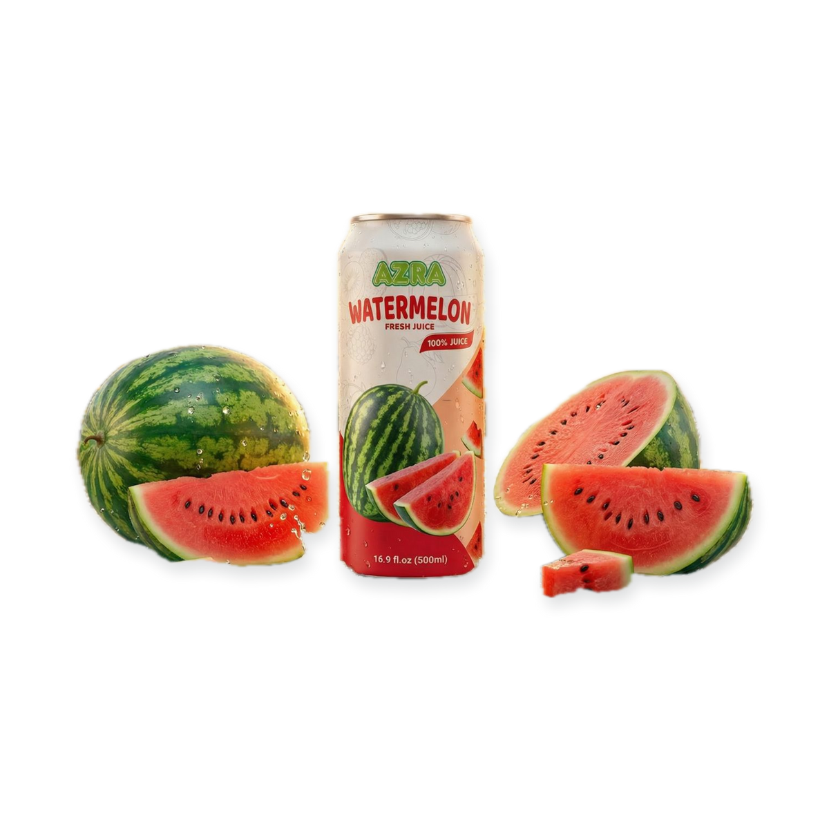 AZRA 100% Juice – 500ml Cans, Zero Sugar Beverages for  Kids & Adults