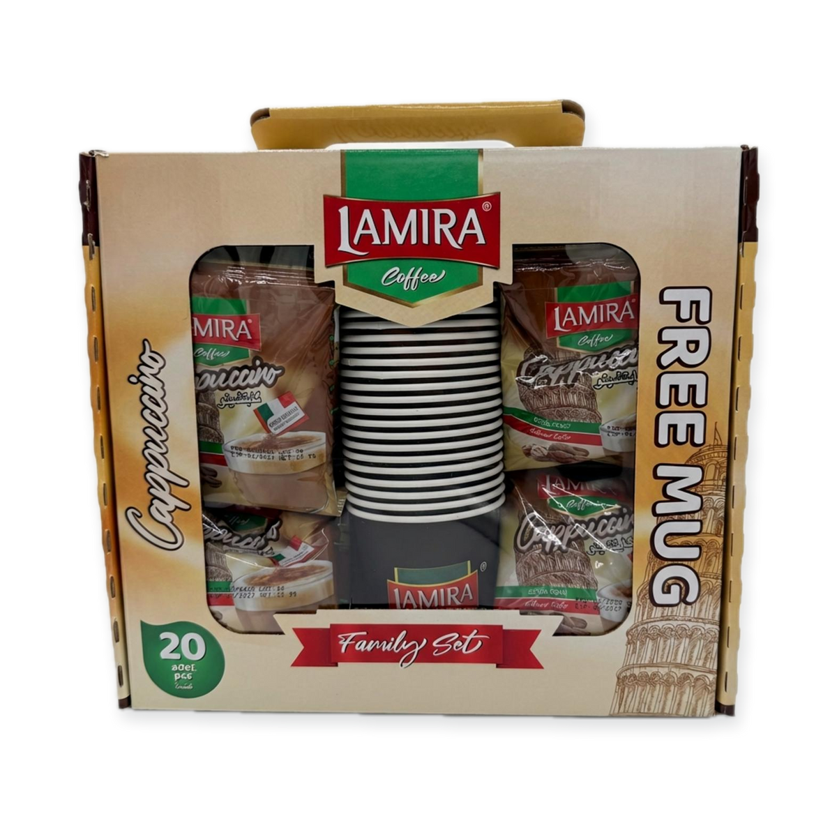 Family Set Cappuccino with Free Mug (1 POUNDS)