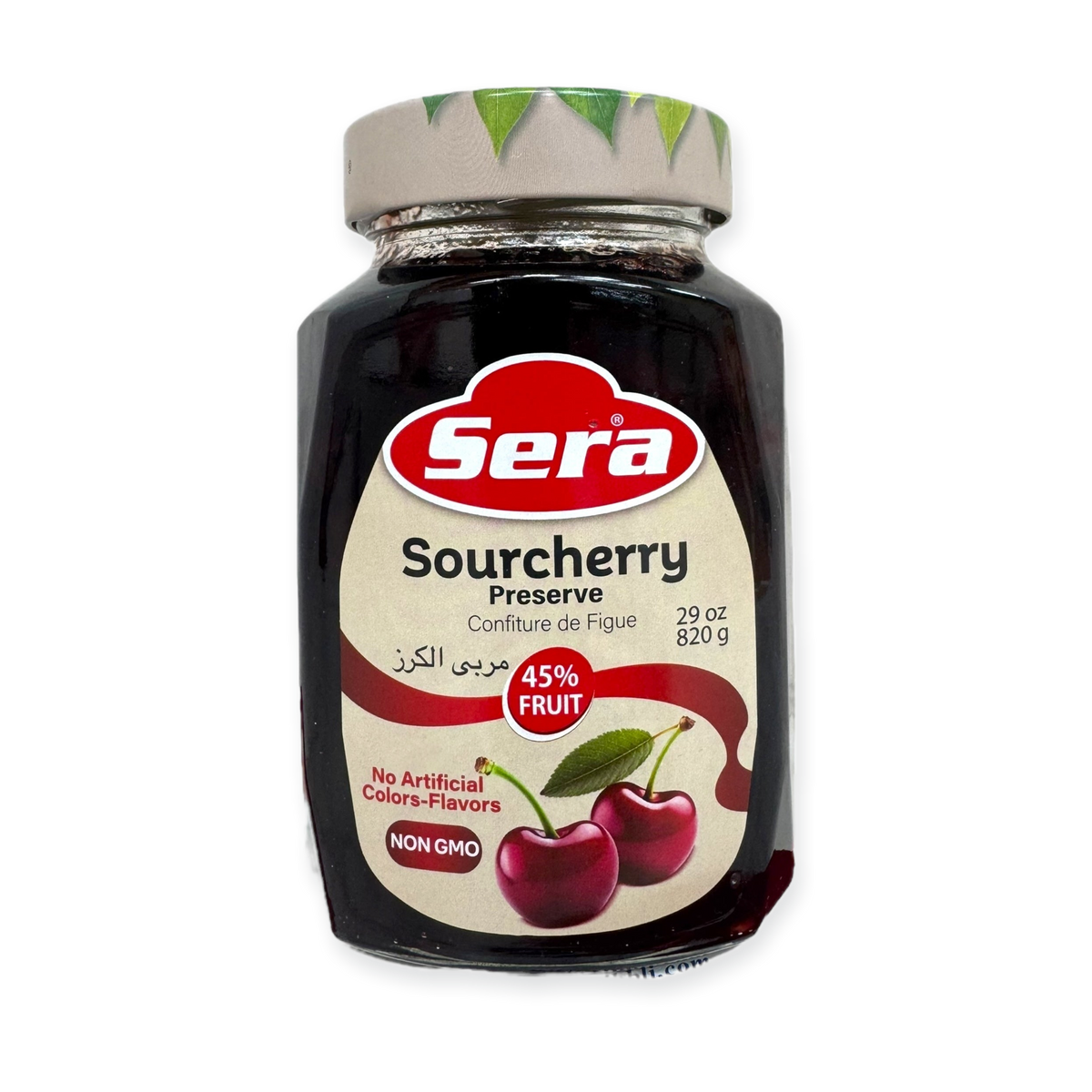 Natural Sour Cherry Jam – 820g