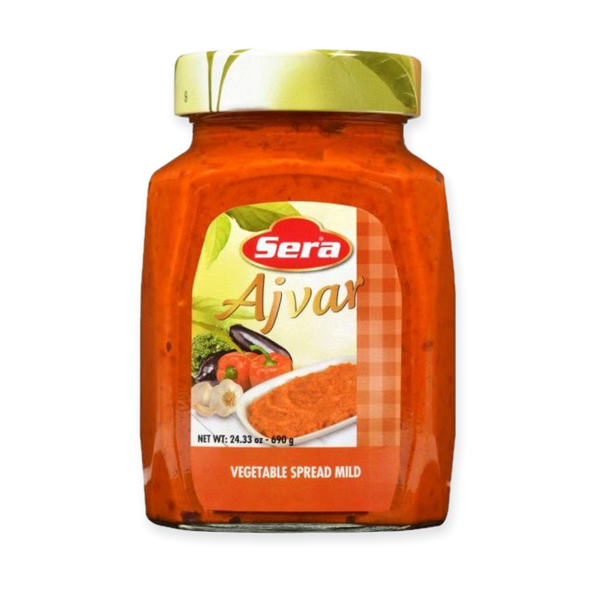 Sera Ajvar Mixed Vegetable Spread with Peppers 690g