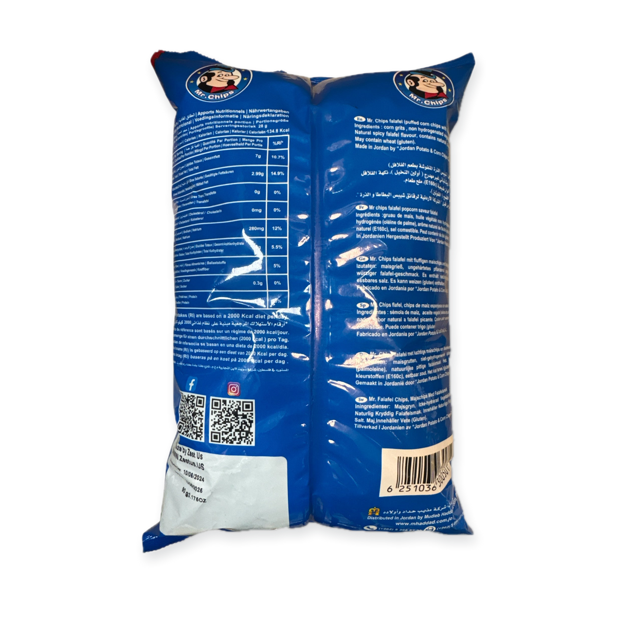 Mr.Chips Vegan Falafel Snack – Plant-Based Protein