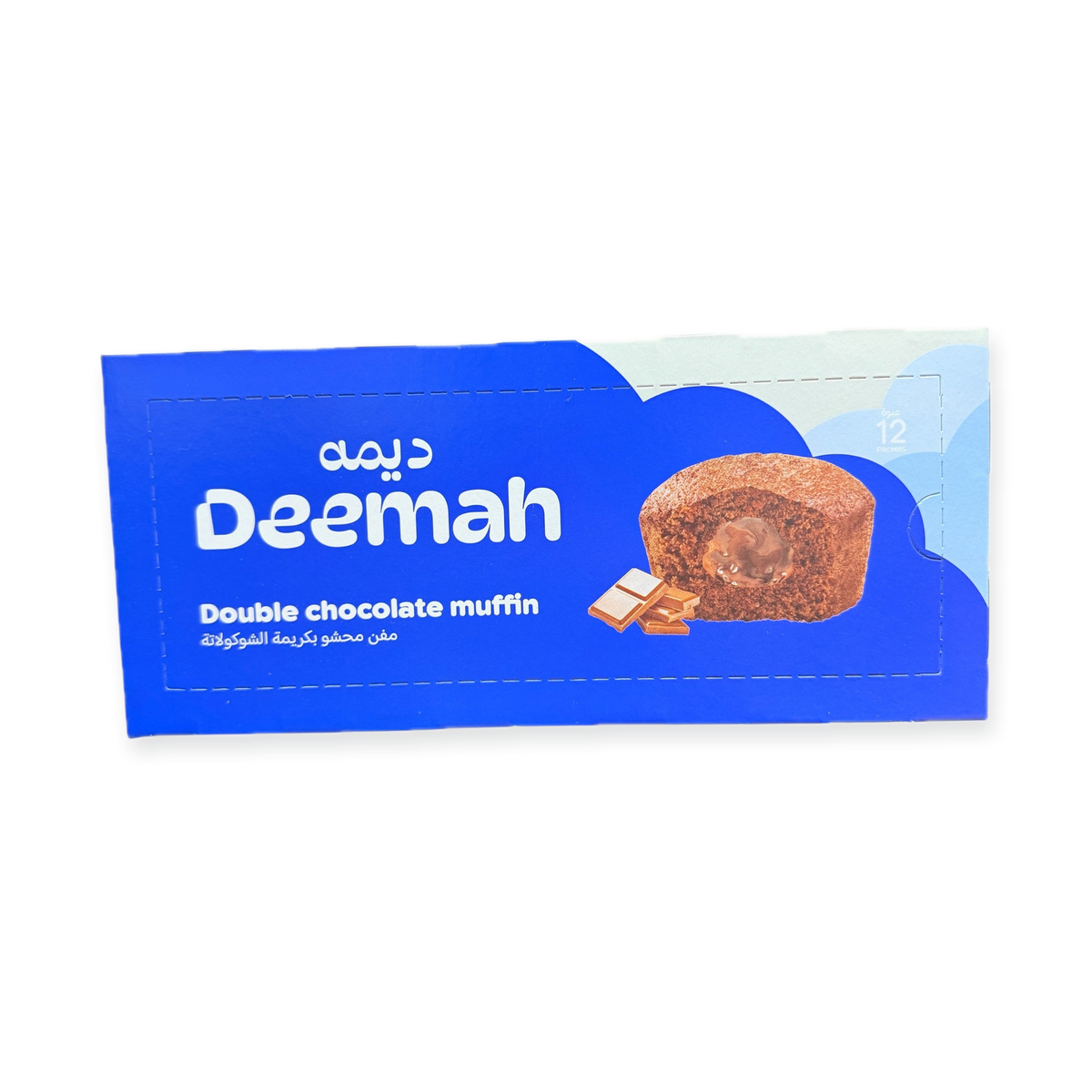 Deemah Double Chocolate Muffin box of 12