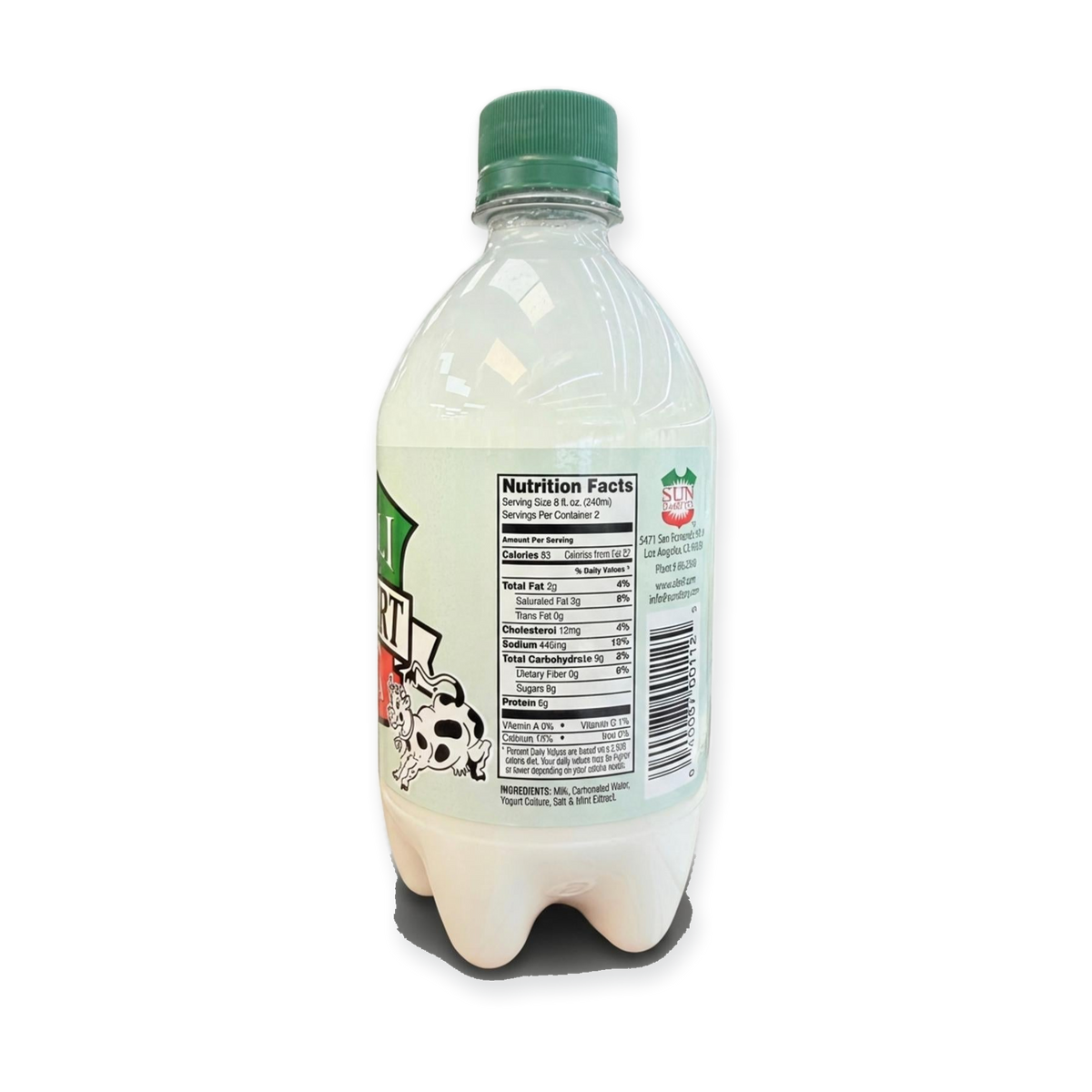 Yogurt Soda Mint Flavor (16oz)