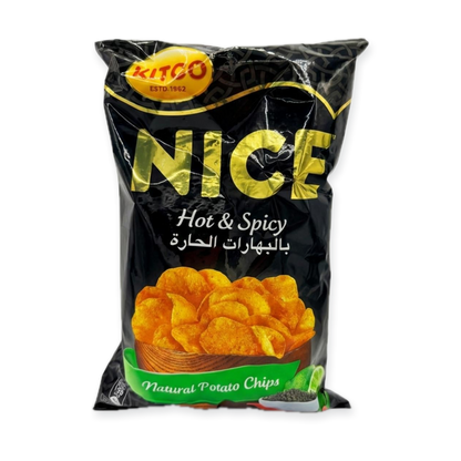 Natural Potato Chips - Hot & Spicy (150g)
