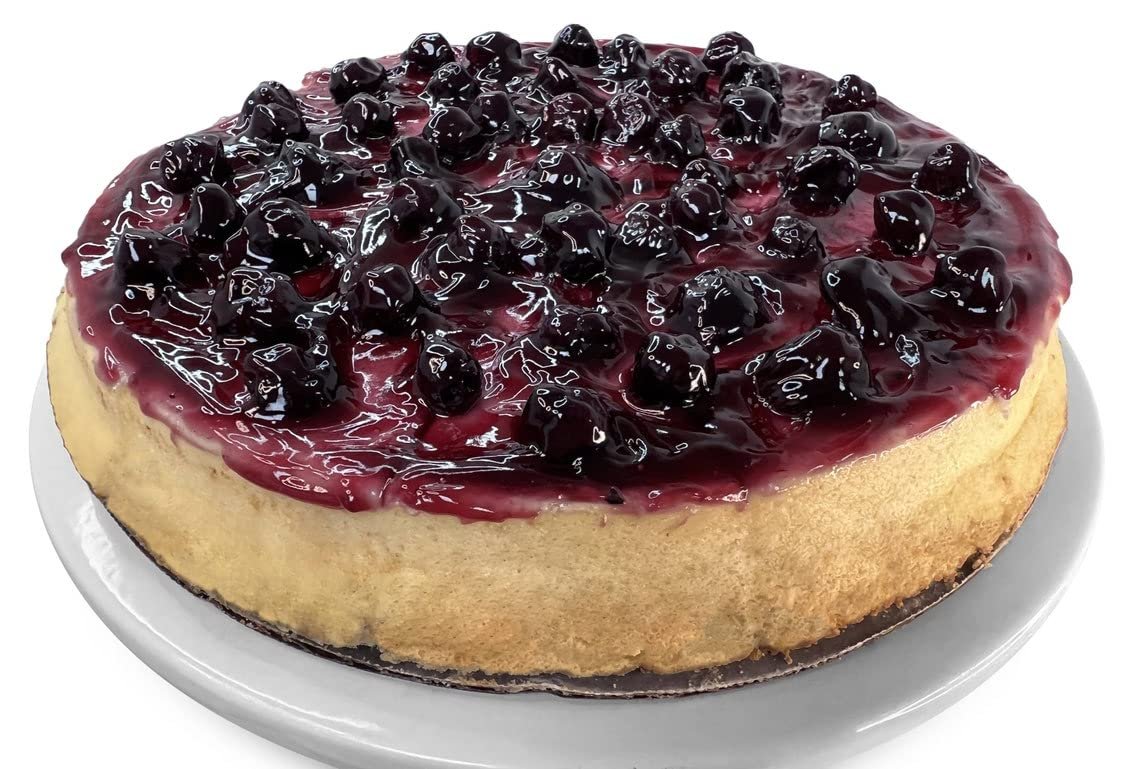 Andy Anand Sugar-Free Gluten-Free Blueberry Cake, 2.5 lb – Keto & Diabetic-Friendly, Real Blueberries, Birthday & Holiday Gift