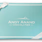 Andy Anand Premium California Greek Yogurt Almond Chocolate Gift Box – 1 lb, Decadent Chocolate Treats, 60% Cocoa Butter, Perfect for Special Occasions
