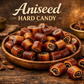 Andy Anand Sugar-Free Aniseed Rock Hard Candy, 25 pc – European Copper-Kettle Boiled, Keto & Diabetic-Friendly Gourmet Snack Gift Box