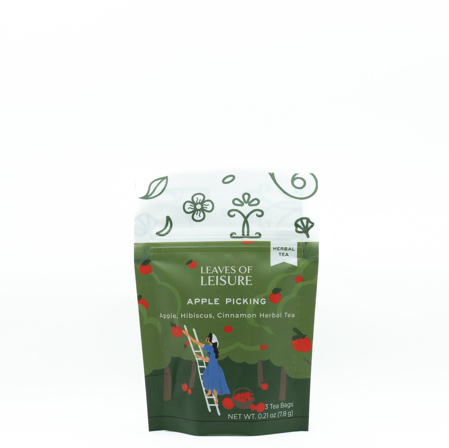 Apple Picking Herbal Tea | apple, cinnamon, and hibiscus