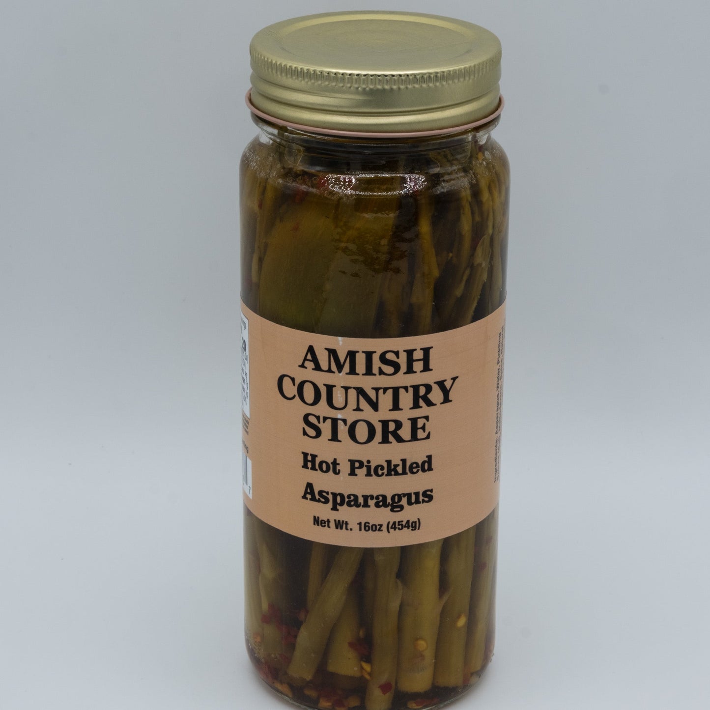 Hot Pickled Asparagus | Spicy Country Pantry Favorite | 16 oz.