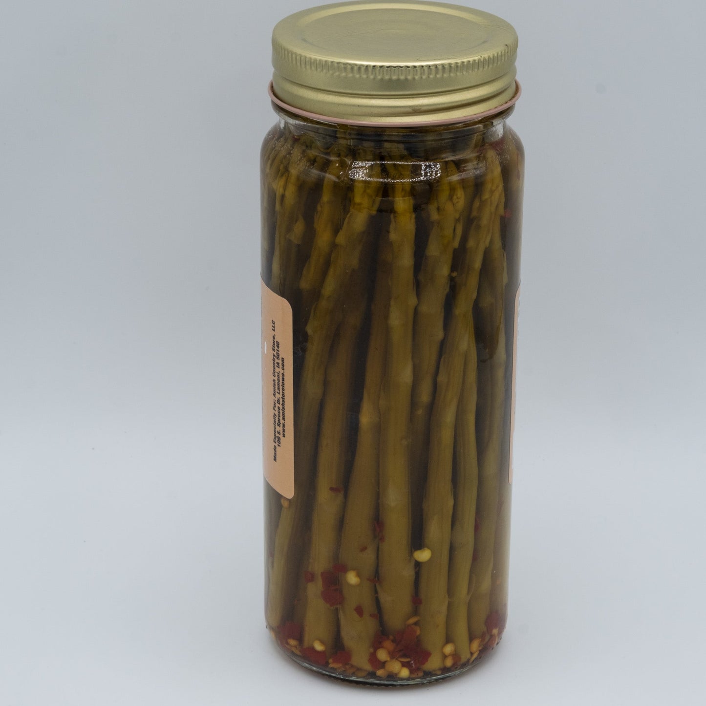 Hot Pickled Asparagus | Spicy Country Pantry Favorite | 16 oz.