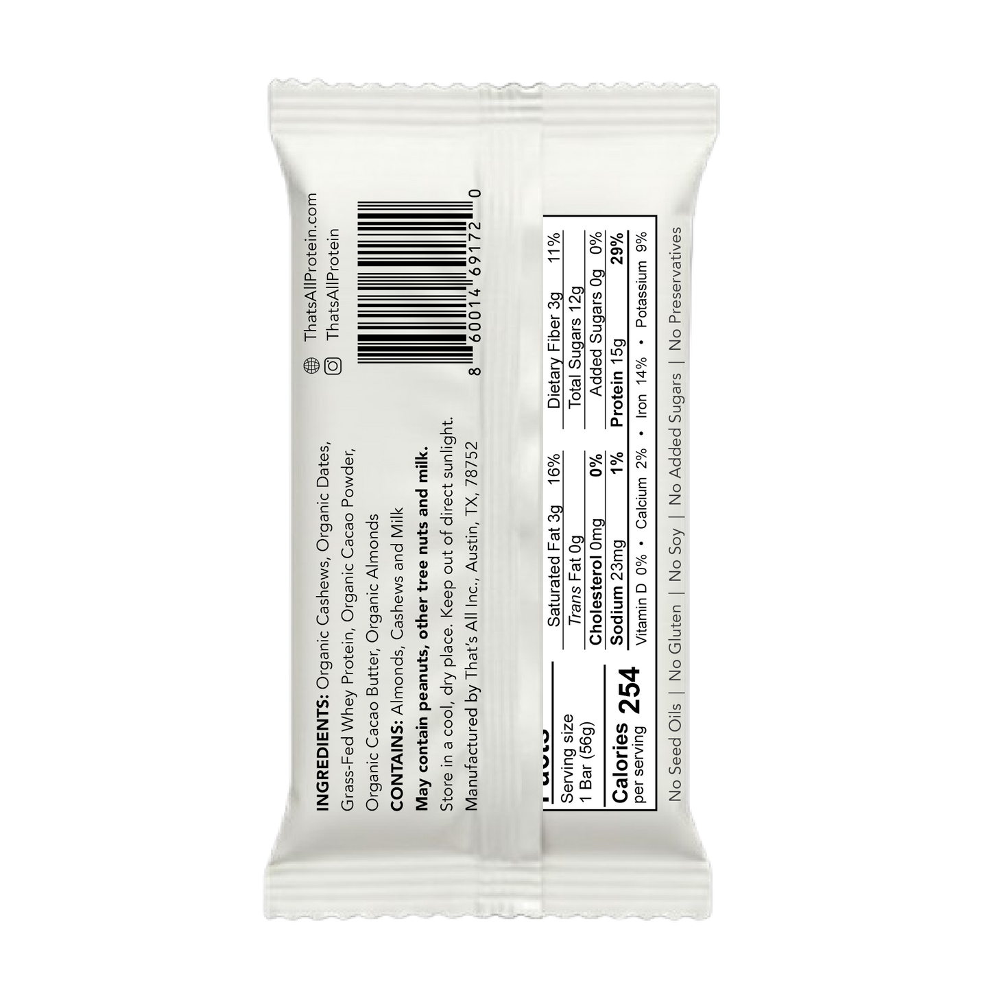 Chocolate Protein Bar