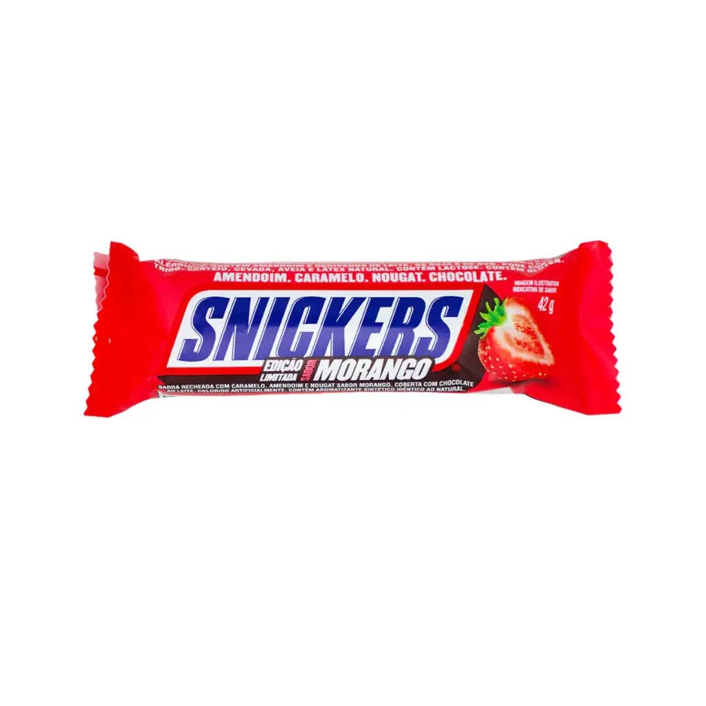 Snickers Strawberry Morango Brazil