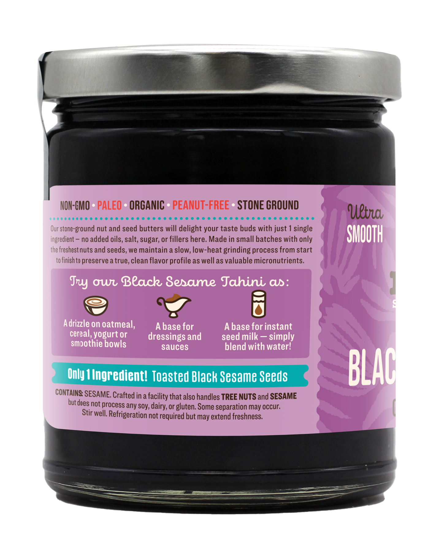 Black Sesame Seed Butter