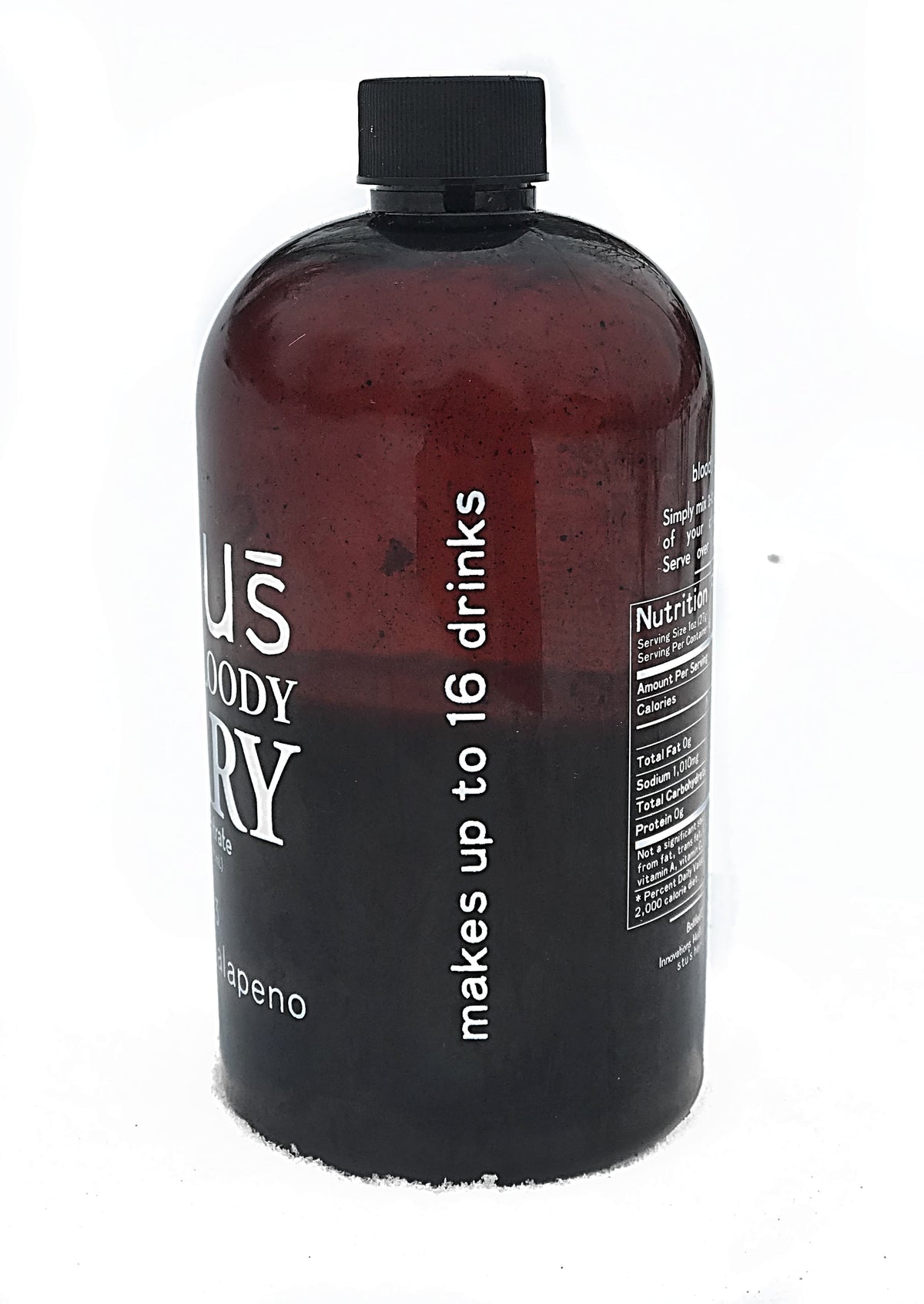 Stu's Smoked Jalapeno No. 3 - Bloody Mary Concentrate