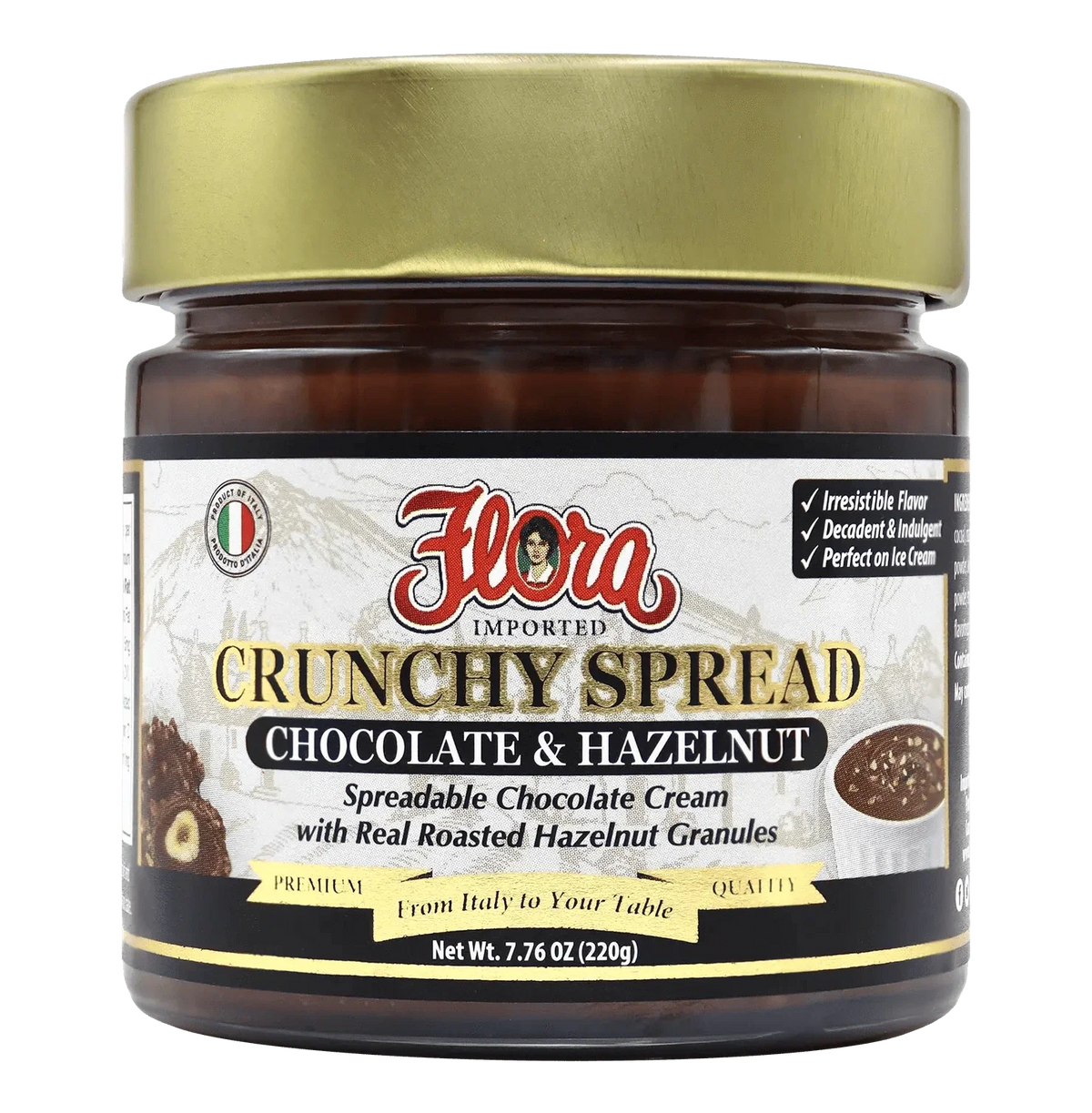Chocolate & Hazelnut Crunchy Spread - 7.76 oz